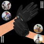 WESTWOOD FOX WFX Gants de vélo de Montagne à Doigts Entiers Gantsss de VTT pour écran Tactile Gants rembourrés antidérapants VTT