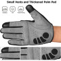 WESTWOOD FOX WFX Gants de vélo de Montagne à Doigts Entiers Gantsss de VTT pour écran Tactile Gants rembourrés antidérapants VTT