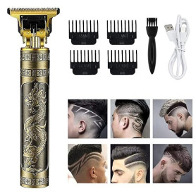 Tondeuse Cheveux Hommes,Tondeuse Barbe Professionnel Finition,Rasoir Electriques Hommes,Sans Fil Brostyle Tondeuse Precision Rec