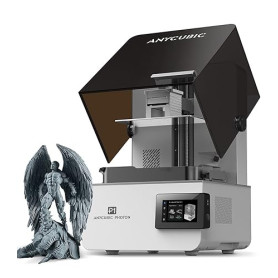 Anycubic Photon P1 Imprimante 3D Résine 14K avec Vis à Billes, Haute Précision & Impression Stable, Volume 6,5L (223 * 126 * 230