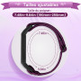 Dafean Bracelets Compatible avec Xiaomi Smart Band 8 Active/Xiaomi Redmi Smart Band 2, Réglable Nylon Élastique Bracelet de Remp