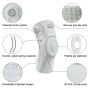 Kuangmi Genouillère de Sport Ajustable avec Bouton Rotatif - Soutien Articulaire pour la Rééducation, la Douleur & Activités Quo