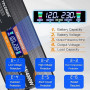 Yinleader Convertisseur 12V 220V 2000W /4000W Convertisseur de Puissance Ecran LCD 2 Prises AC pour Panneau Solaire Voiture VR