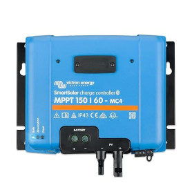 Victron Energy SmartSolar MPPT Contrôleur de Charge Solaire 150 V 60 amp 12/24/36/48 Volt (Bluetooth) pour MC4