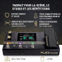 HeadRush Flex Prime Pédale de Modélisation et Multi-Effets pour Guitare et Basse, avec Écran Tactile, Boucleur, Wi-Fi, Chargeur