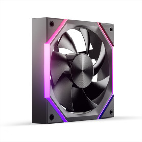 AsiaHorse Nyota Ventilateur PC 120MM ARGB [Lot de 1] [HDB] Ventilateur RGB 2000 RPM/61.5 CFM/2,16 MMH2O 5V 3PIN ARGB et ventilat