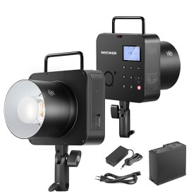 NEEWER Q4 400Ws 2,4G TTL Flash,Compatible avec Godox,1/8000 HSS Tout en Lumière Stroboscopique Photographie Monolight avec Lampe