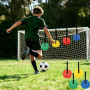 Persiiious Lot de 5 cibles de but de football pour but de football, filet de cible, avec entraîneur de football, hockey, basebal
