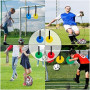 Persiiious Lot de 5 cibles de but de football pour but de football, filet de cible, avec entraîneur de football, hockey, basebal