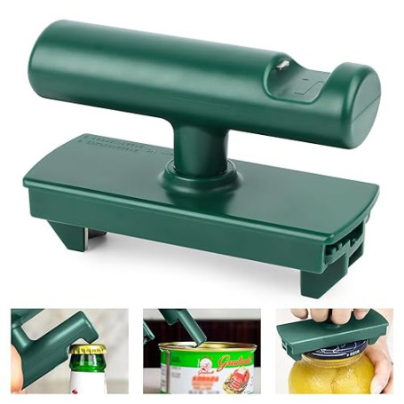 Ouvre-Bocal Effortless, Ouvre Bocal Réglable, Ouvre Boite de Conserve, Ouvre Bocal Réglable, Ouvre-Boîte à économie de Travail p