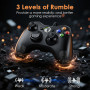 Gezimetie 2 Pack Manette Xbox PC Joystick, Xbox 360 de Connection USB - Double Vibration - Idéal pour Vos Sessions de Jeux sur P
