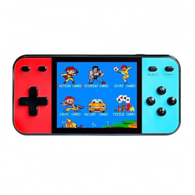 CZT 3.0" Console de Jeux Vidéo Portable 240 Jeux d'action/Combat/Sport/tir/Course Connectable à la TV Jouets de Puzzle Décontrac