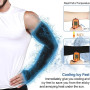 beister Manchon de Bras Homme & Femme, Anti-UV Protection UPF 50+ Manche Bras Avec Trou pour Le Pouce Antidérapants Cooling Manc