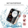 Delidigi 3 Pièces Coque pour Apple Watch 40mm, Protection D'écran en TPU Haute Transparence Antichoc Compatible avec Apple Watch