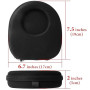Linkidea Étui de transport rigide pour casque Sony WH-CH520/WH-CH510/MDR-ZX310/Skullcandy Riff 2, avec câble de rangement pour c