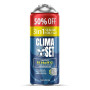 ClimaSet - Recharge de gaz 3 en 1 pour climatisation r134a, huile, produit anti-fuites XL, gaz R134a et tuyau - Kit de Recharge