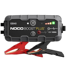 NOCO Boost GB40: Booster Batterie UltraSafe 1000A – Démarreur Lithium 12V Portable avec Powerbank et Chargeur USB – pour Moteurs