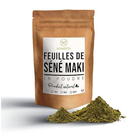 Séné maki en poudre - 100g - Manelya - Pour une purge naturelle, contre la constipation. Sana makki