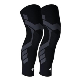 Flytex Maintiens de compression pour genoux et jambes V2 noir