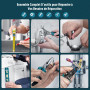 Sundpey Boite a Outils Complete 281 pièces - Caisse a outil pour Hommes et Femmes Malette Outils Complet Avec Ensemble de Clés à