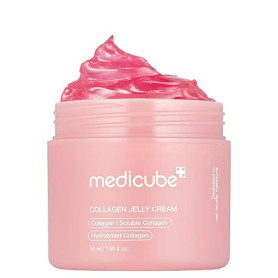 medicube - Crème Gelée Repulpante au Collagène - Niacinamide & Collagène Lyophilisé - Soin Raffermissant | Boost d'hydratation b