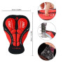 X-TIGER Maillot de Cyclisme Manches Courtes Homme avec Cuissard à Bretelle 5D Gel Rembourré,VTT Courtes Respirant Vêtements de C