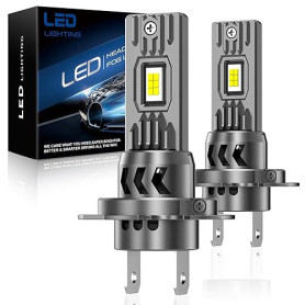 SHINYY Ampoule H7 LED 26000LM, 2026 Nouveau Haute Puissante 6500K Blanche Fraîche Lampes LED H7 Feux de Croisement/Feux de Route