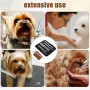 Menibeuty Ciseaux Toilettage Chien Kit, Ciseauxs de Toilettage pour Chiens, Embouts de Sécurité Ronds y Compris Ciseaux à Effile