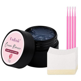 FADLASH Crème Remover Cils Extension Depose Extension Cils 10g Dissolvant Pour Extension Retirer Extension Cils Crème Démaquilla