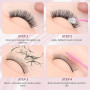 FADLASH Crème Remover Cils Extension Depose Extension Cils 10g Dissolvant Pour Extension Retirer Extension Cils Crème Démaquilla