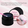 FADLASH Crème Remover Cils Extension Depose Extension Cils 10g Dissolvant Pour Extension Retirer Extension Cils Crème Démaquilla