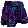 Buddha Fight Wear - Pantalon Muay Thai et Kick Boxing Modèle Européen Geisha - Tissu Satin Premium - Nouveau Motif Européen - Gr