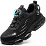 GUDECIUS Chaussures de Sécurité Hommes Légère Chaussures de Travail Respirantes Basket Securite Embout en Acier Mode Confortable
