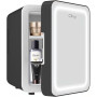 Olvy Réfrigérateur Cosmétique 4 Litres, Mini Frigo, Mini Réfrigérateur Portable Avec Miroir LED, Petit Réfrigérateur pour Soins 