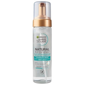 GARNIER Ambre Solaire - Natural Bronzer - Mousse Autobronzante Hydratante - Hâle Progressif & Sur-Mesure - Eau de Coco & Glycéri