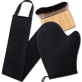 3 in 1 Gant Autobronzant Gant Applicateur Autobronzant Kit Gant Autobronzant Corps et Visage Gant pour Autobronzant Gants Autobr