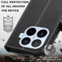 Rojeuinn Coque pour Xiaomi 17T 5G Étui Portefeuille en Fibre Premium avec Compartiments pour Cartes et Fermeture Magnétique Prot