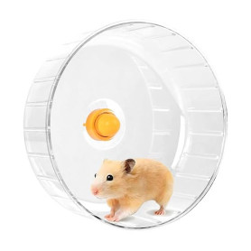 Roue Hamster 21 cm, Roue d'exercice Silencieuse pour Hamster, Roue de Course pour Chinchilla Gerbilles, Hamsters Wheel de Jouet