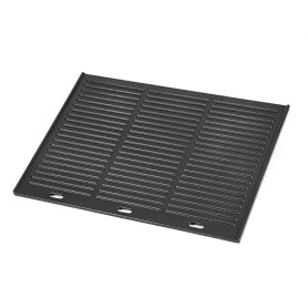 Onlyfire 48.5 x 40 cm Plaque de Cuisson Réversible en Fonte pour Barbecue à Gaz et Cuisinière à Gaz- Plaque Plancha Universelle