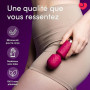 Lovehoney Vibromasseur mini wand femmes | Masseur vibrant type wand, sextoy femme | Stimulateur clitoridien compact en silicone