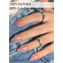Œil de chat rose Autocollant Ongle Gel UV, 20pcs Film pour Ongles Autoadhésif Pour Nail Art