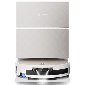 ECOVACS X12 Pro Omni Aspirateur Robot, Blast, 22 000 Pa, pré-Dissolution des Taches FocusJet, Power Boost, OZMO Roller 3.0, Roul