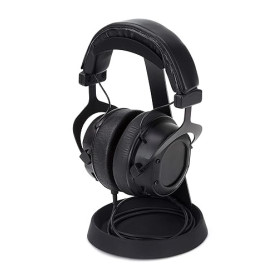 Dynavox Support Universel KH-1000 pour Tous Types de Casque ayant Une Largeur d'arceau jusqu'à 38 mm. Support métallique, revête