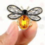CharmeFleur Bee Brooch Pin