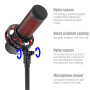 Adaptateur de Montage de Microphone pour Hyperx Quadcast avec Adaptateur à vis 3/8 Pouce ou 1/4 Pouce Fonctionne avec le Support