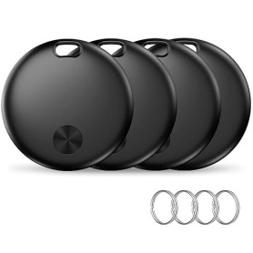 Smart Air Traceur Tag, Compatible avec Apple Find My (iOS Uniquement), étanche IP67, Batterie Remplaçable, Localisateur de Clés/