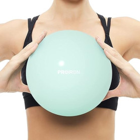 PROIRON Ballon Pilates 25cm Ballon Fitness Yoga Balle de Gym d'exercice Pilates Ball Petite Balle de Fitness pour Débutants et P
