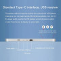 Aribrnten Trackpad Bluetooth sans 2,4 G Filaire Pavé Tactile Pavé Tactile Rechargeable Pavé Tactile Souris pour Ordinateur Porta