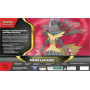 Pokémon : Collection avec Figurine Méga-Lucario-ex (1 Carte Promo Brillante texturée, 1 Carte Promo Grand Format, 5 boosters et