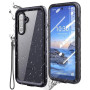 Miimall Coque Étanche pour Samsung Galaxy A56 5G, [IP68 Imperméable] Militaire Robuste Case avec Lanière, [HD Protecteur D'écran